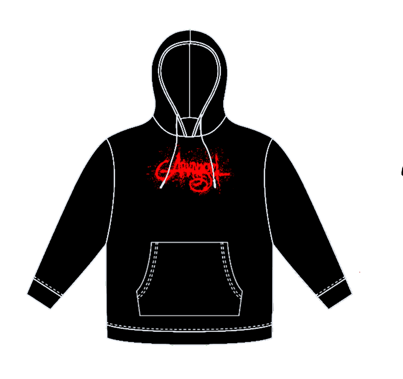 "Belgian Edge Metal" Hoodie (Leftover) (Defect)