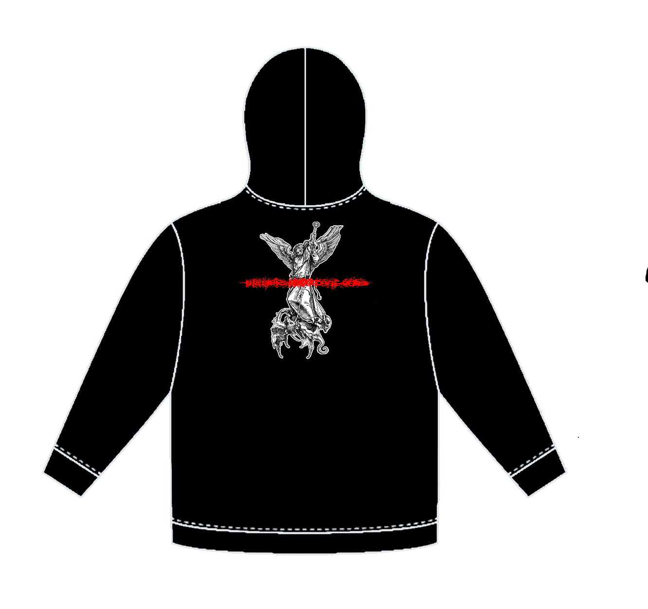 "Belgian Edge Metal" Hoodie (Leftover) (Defect)